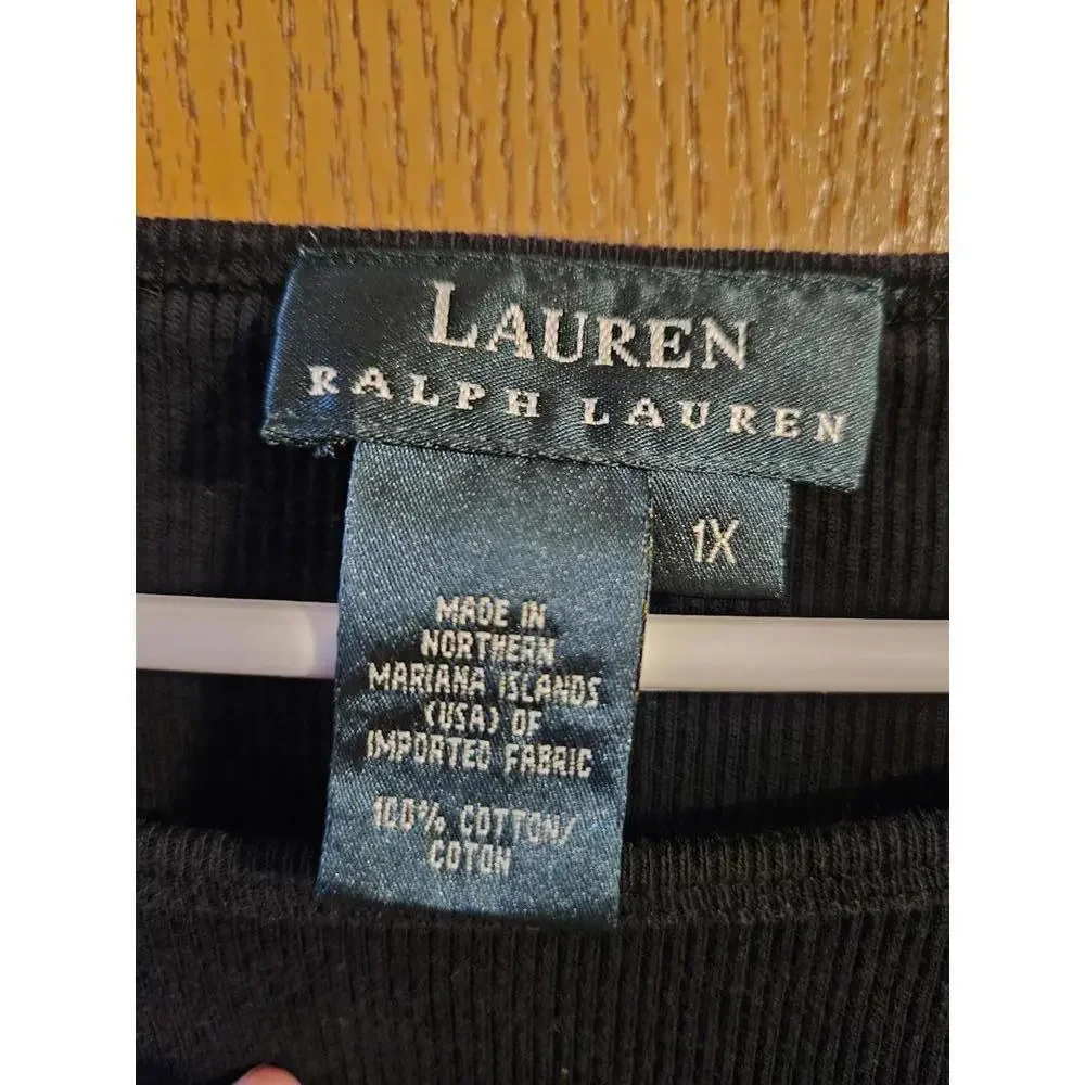 Lauren Ralph Lauren ribbed shirt